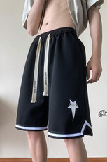 XZ616夏季新款华夫格篮球裤印花休闲短裤TY868P45控58，男装休闲裤，星座512A（原616）