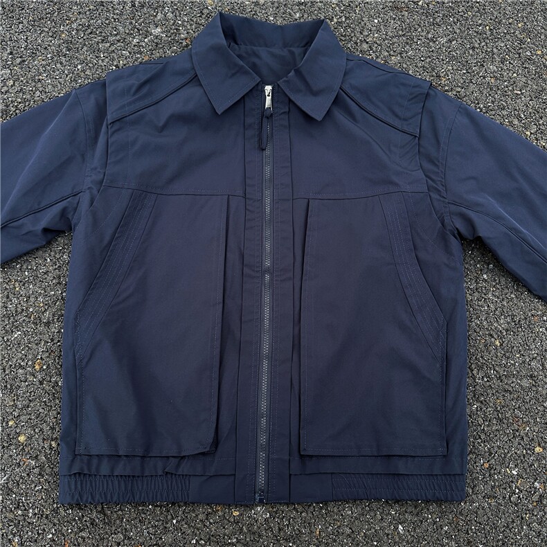 现货！！JK732-尺码M-3XL-P65-新款结构设计假两件夹克外套,男装夹克,星座1811B