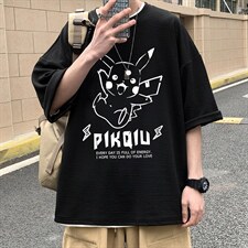 Q11078-P30 春夏季七分袖t恤男大码五分袖男短袖中袖图片