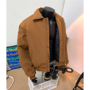 假模冬季2024飞行员夹克加厚棉衣美式短款翻领棉服外套S375-特P88图片