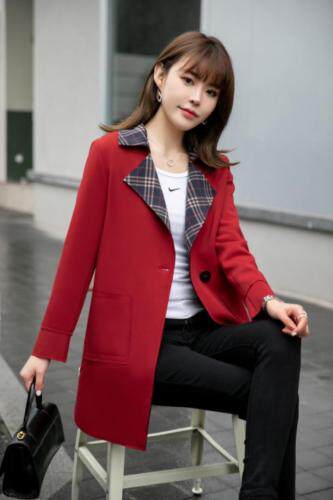 秋装新款上新拼格风衣外套，女装风衣，拉思维加丝