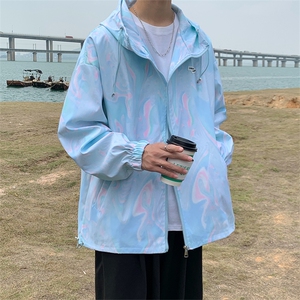 新款防晒服宽松纯色夹克风衣户外透气薄防晒衣外套 现货 W784-P38图片