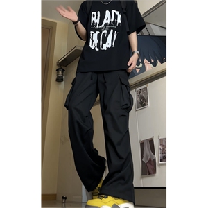 个性工装宽松休闲裤男  高街潮流长裤子 KK618/P50图片