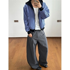 1506-1/MF-A2371/P63卫衣短宽百搭开衫外套男潮cleanfit夹克休闲，男装夹克，星座1506-1