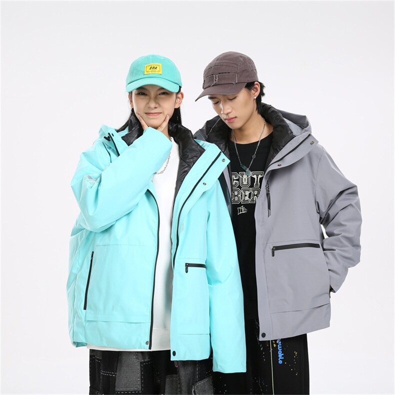 S-6XL90%白鸭绒以情侣冬季新款三合一户外羽绒服XZ109-P238,男装羽绒服,星座109