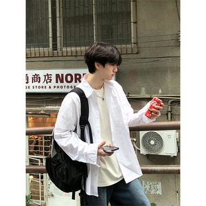 特P50无差价 新款秋季时尚潮流长袖衬衫-US2252 港风街头图片