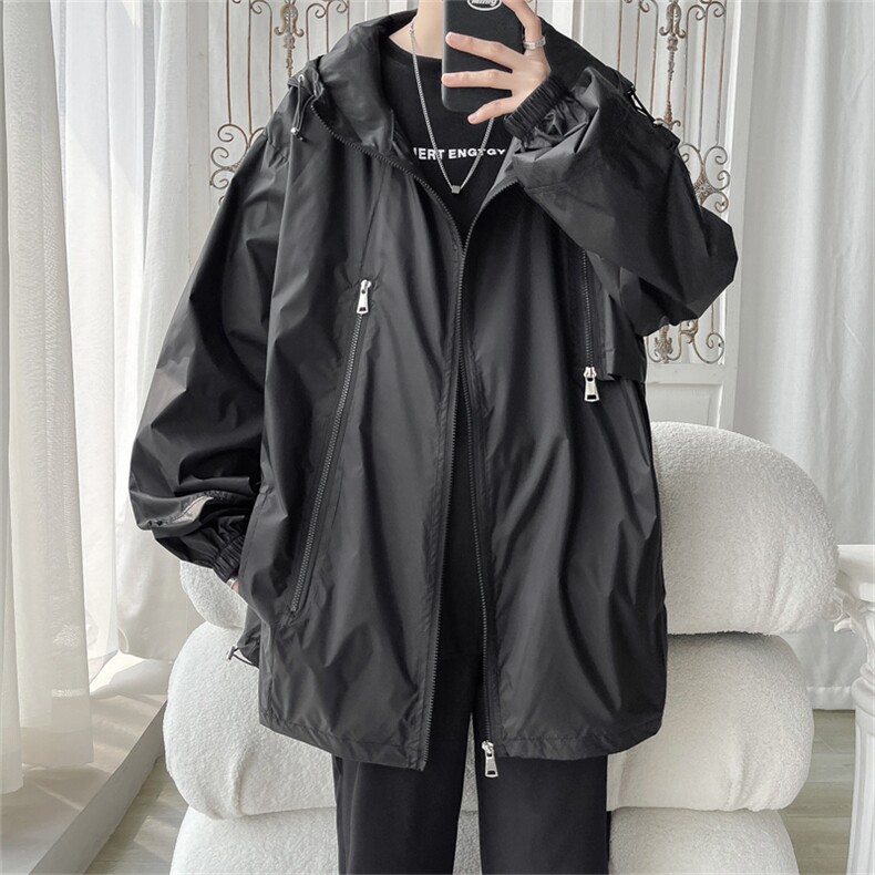 F8079/P65防晒指数UPF50+有报告防紫外线防晒服男外套防晒衣图片