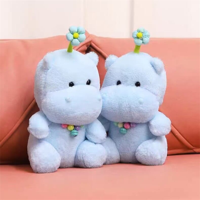 河马十个起售，金鹏毛绒玩具