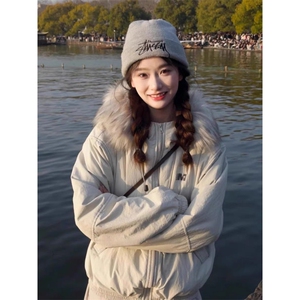 女风毛领棉衣 ZM088-P95图片