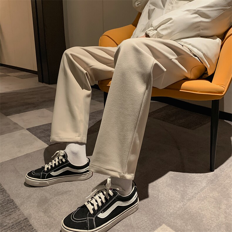 毛呢休闲裤小脚B342-K7013-P50控68,男装休闲裤,电商B342