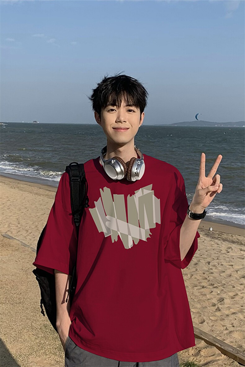 得物直播品质220克纯棉精梳xz605-dcm102-特批20控38,男装T恤,星座605(原A050)