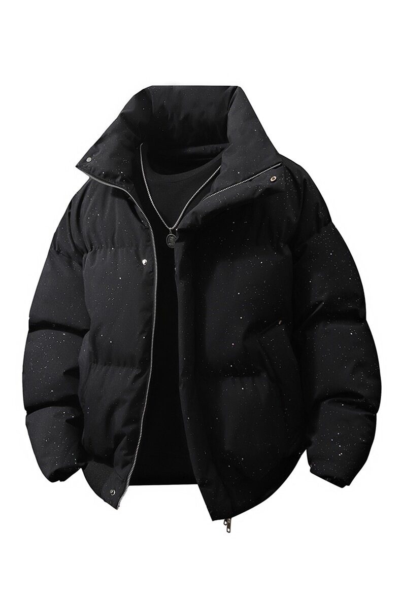 支持二开冬装加棉加厚立领棉服男棉衣外套满天星面包服M821-P75,男装棉衣,电商A441