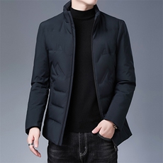 SQY2838冬季男士羽绒服保暖外套修身白鸭绒潮流帅气P216，男装羽绒服，电商B360