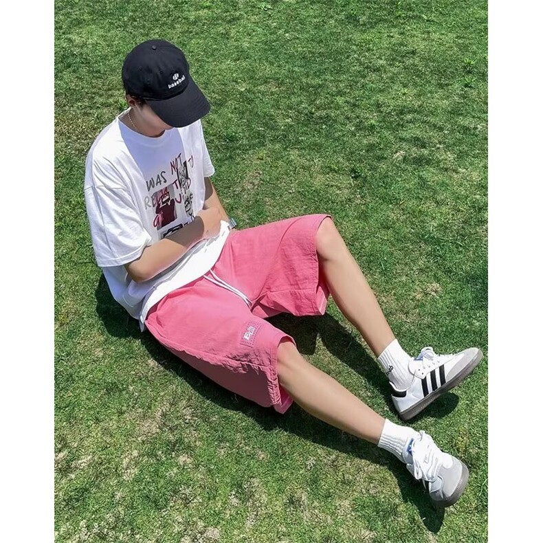 多巴胺运动短裤男夏季速干中裤子休闲五分裤 DK42图片