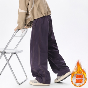 815A-K323-P50控88 秋季机能美式冲锋裤女工装裤登山休闲宽松长裤图片