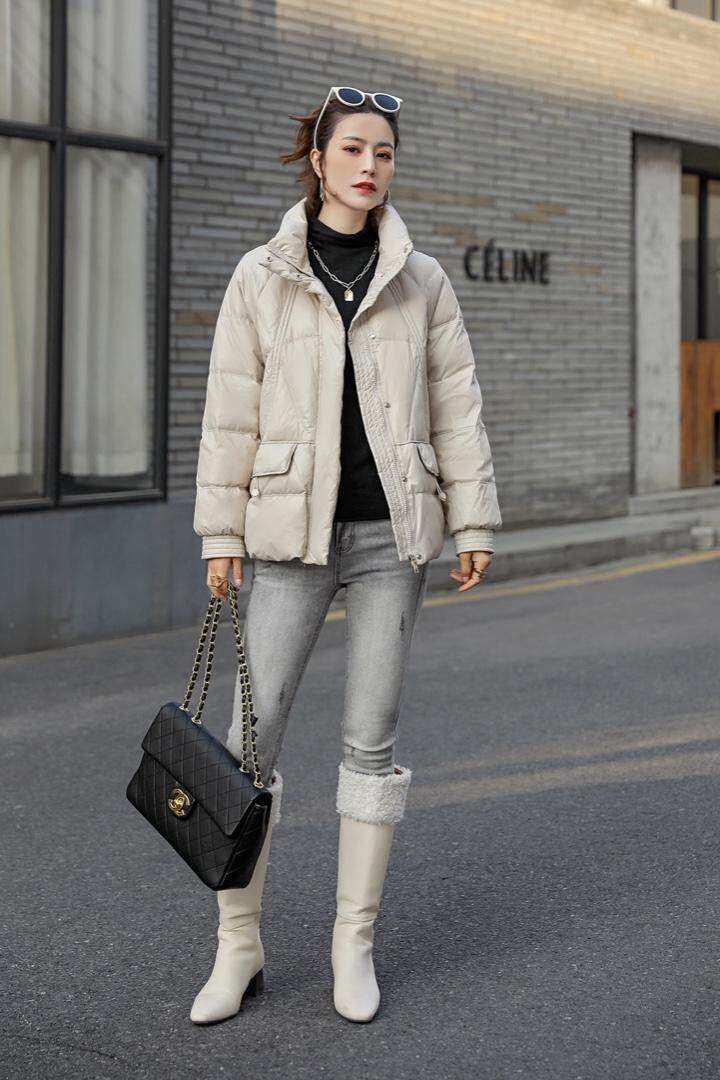 2021新款羽绒服，女装羽绒服，薰衣坊