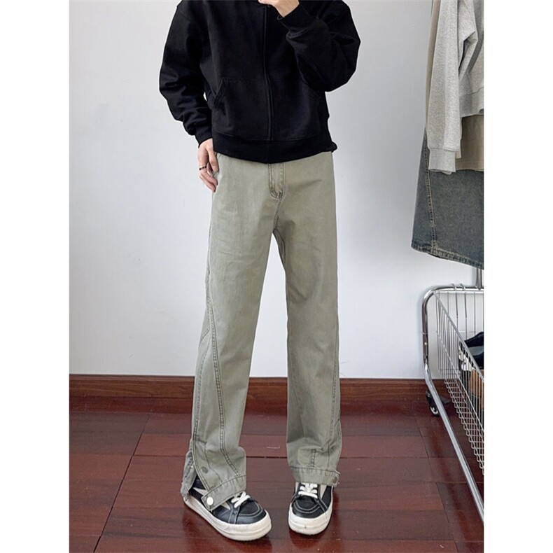 B221 美式暗黑高品质多口袋休闲工装裤子 LK24352-特P55控88图片