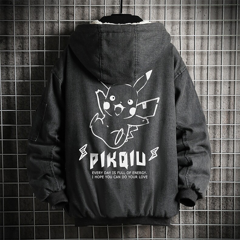 NM53078-P140牛仔外套男大码加厚加绒衣男羊羔毛服男,男装棉衣,电商A040A