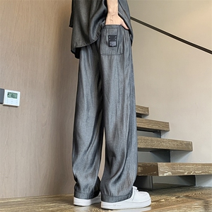 现货 冰丝套装薄款可变色垂感休闲裤XK189-特P30衬衫CS188-P30图片