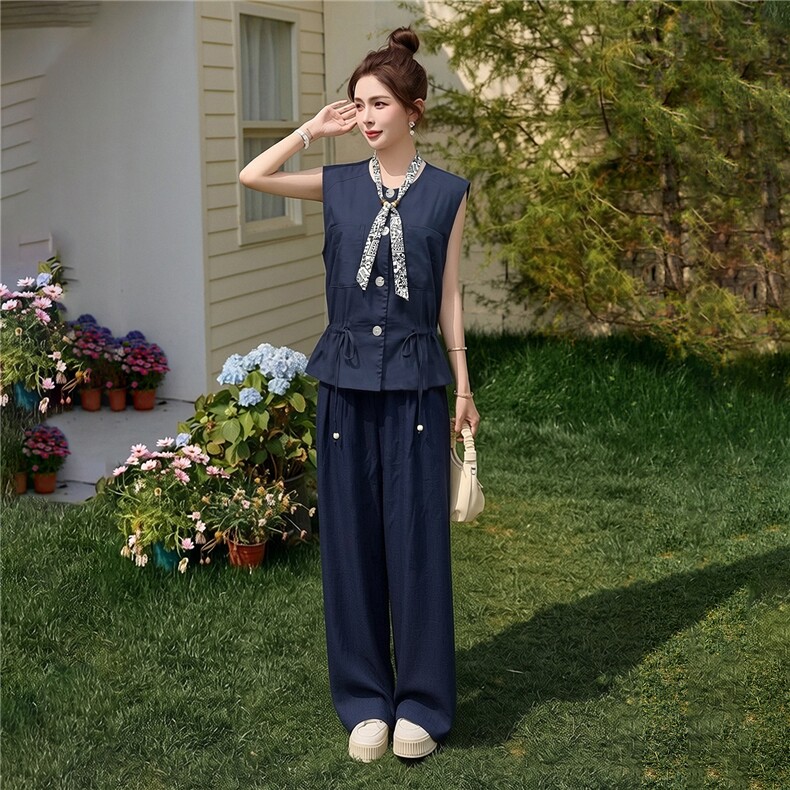 2026年夏季两件套女,女装套装/套裙,浪花E族（衣布洛）