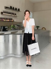 【现货】冰丝针织套装，女装职业装，艾依佳人