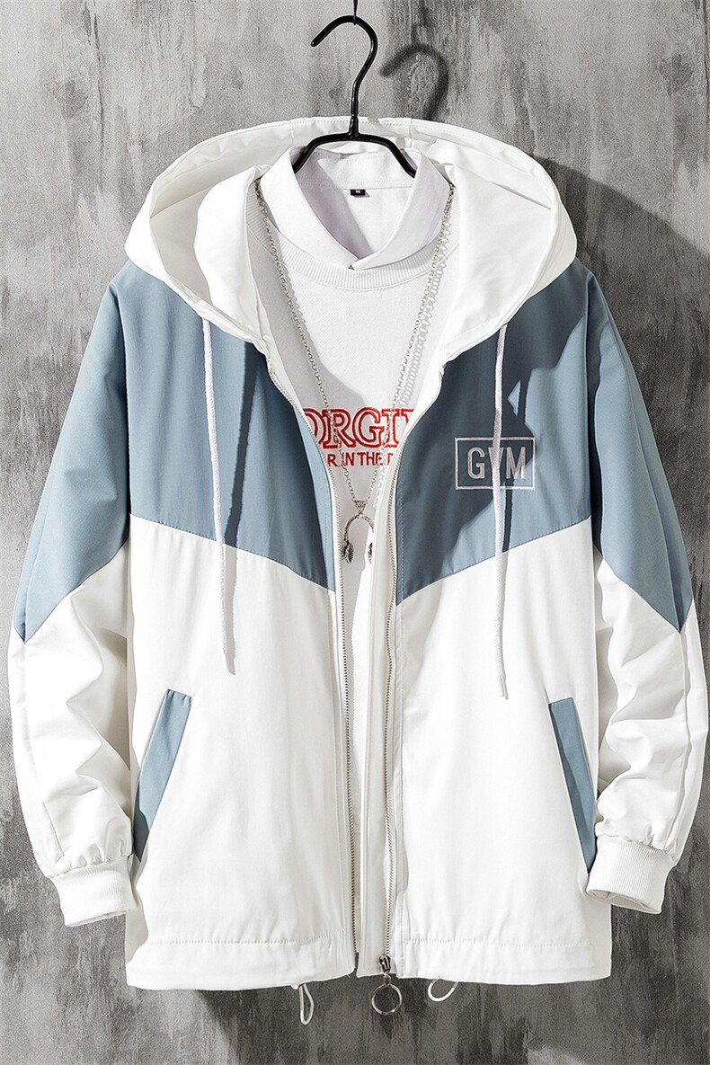 1冲锋衣男休闲情侣大码中性日系外套宽松工装夹克男7108P50控68,男装夹克,星座226-2