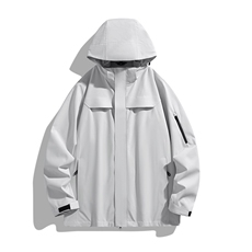 新款男女高品质户外登山服青少年学生冲锋衣夹克外套HS6606，男装夹克，星座1206（原A206）