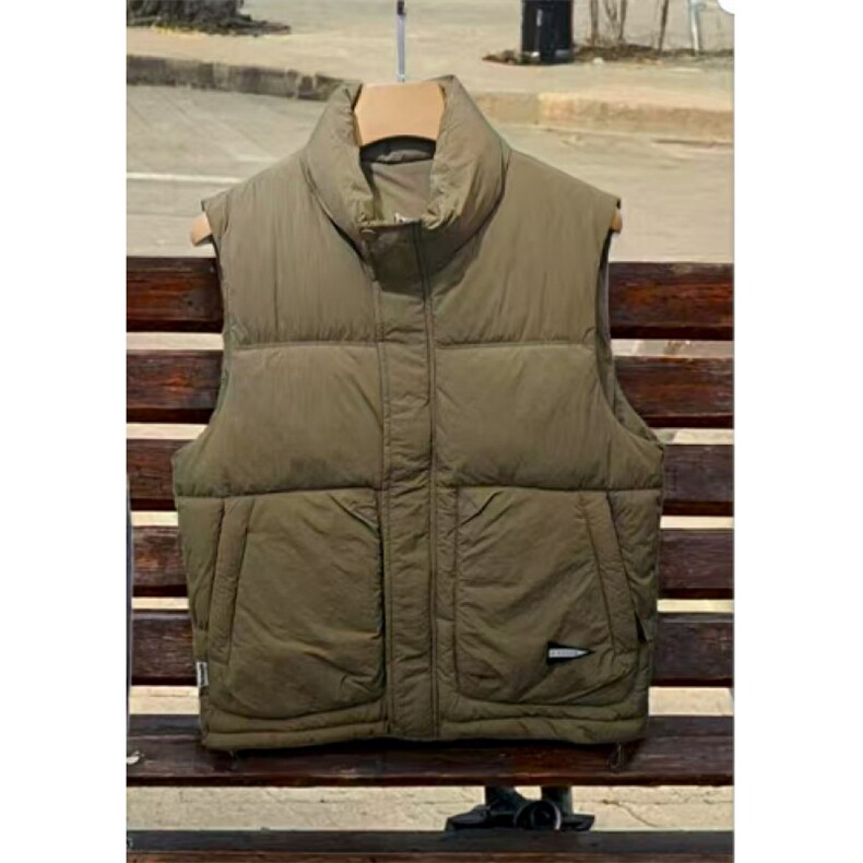秋冬季新款立体口袋纯色小标拉链棉马甲坎肩休闲313B-0826-P60,男装背心/马甲,星座313B