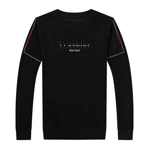 男圆领中老年加厚加绒套头毛衣针织衫爸爸装休闲上衣HPNM185-P70，男装针织衫/毛衣，电商B212（原钱塘6029）