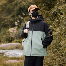 2025年秋季百搭单件时尚百搭通勤冲锋衣，女装短外套，玖雅羊绒