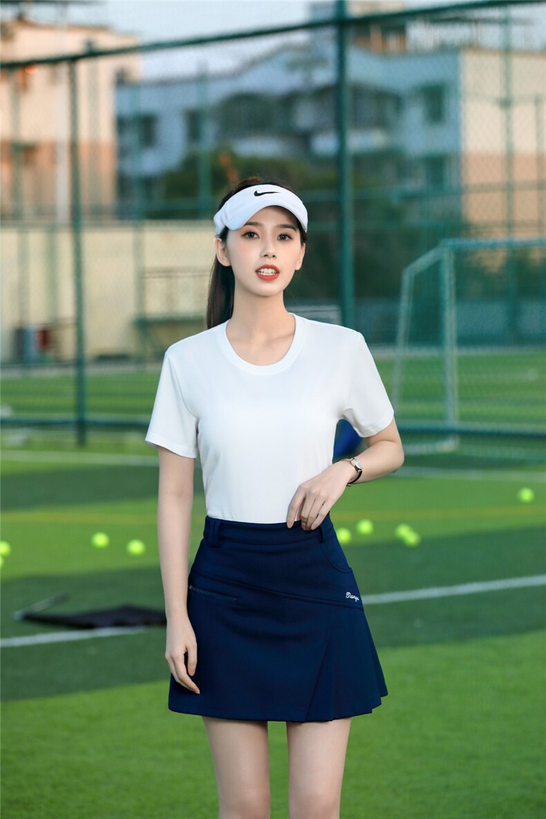 2025年夏季薄款丝光棉圆领短袖男女同款,女装T恤,衫都服饰