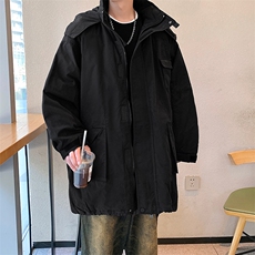 冬季中长款工装羽绒服加厚保暖外套A071-Y888-P300，男装羽绒服，电商A071