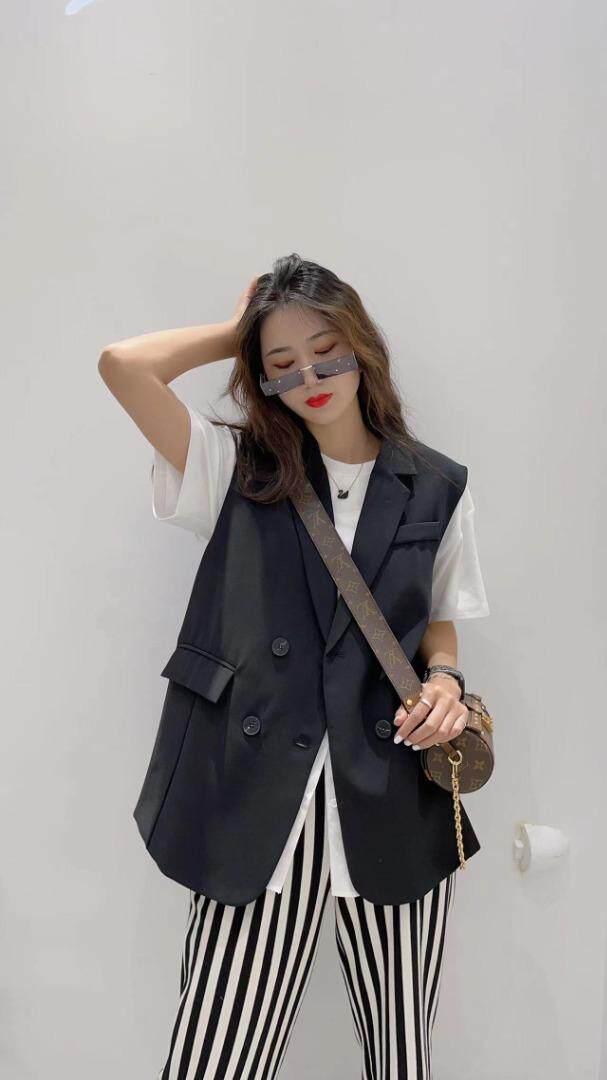 汪尚春SHANGCHUN·W春装2022西装马甲，女装西装，SHANGCHUN·W 汪尚春