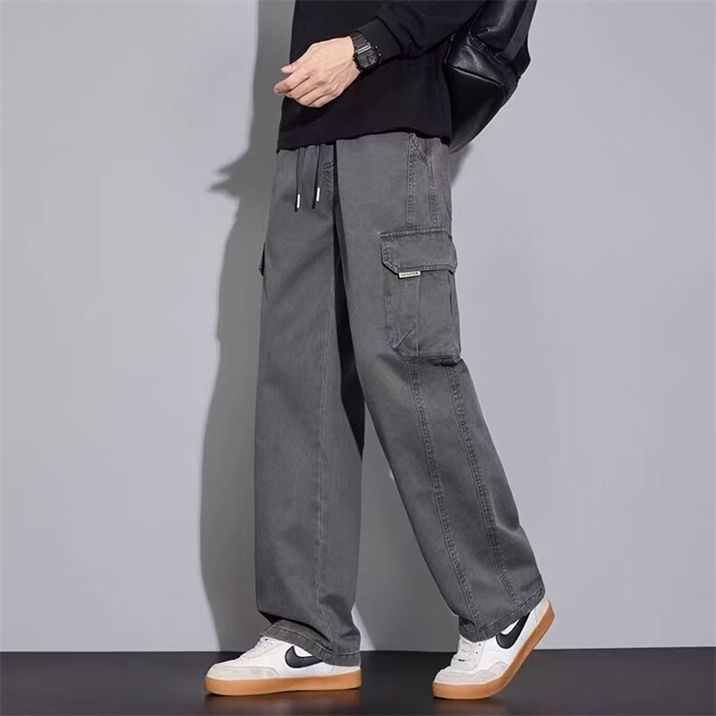 1506-1/KG16521/P39休闲男士美式工装直筒春秋新款多口袋设计裤子,男装工装外套,星座1506-1