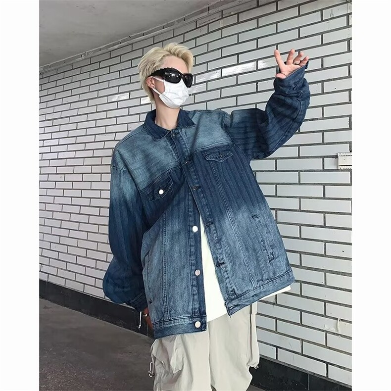 秋季青春流行男夹克文艺潮外套AW029P70,男装夹克,星座1116-2