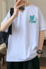 夏季男短袖t恤高品质多工艺发泡印大码T恤衫HF8382-P34，男装T恤，星座1206（原A206）