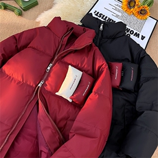 PU皮棉衣男冬季新款港风宽松立领棉服学生面包服MF8603-P85，男装棉衣，星座214-3