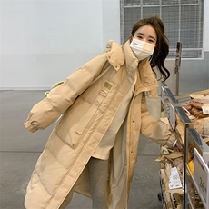 【现货+买家秀】2025冬新中长款棉衣连帽外套2C037972P195K278，女装棉衣/棉服，2C037