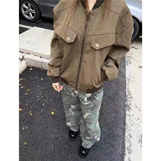 1506-1/GW250/P64美式复古工装夹克男女春秋冬新款棒球服宽松，男装夹克，星座1506A