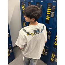 万针全刺绣解构设计260克重磅双纱纯棉高品质美式高街短袖T恤特33，男装T恤，电商A486-1