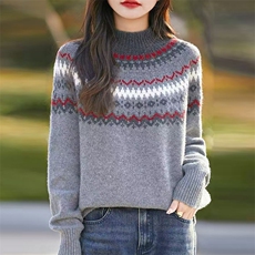 6007，女装针织衫/毛衣，暖姿羊绒