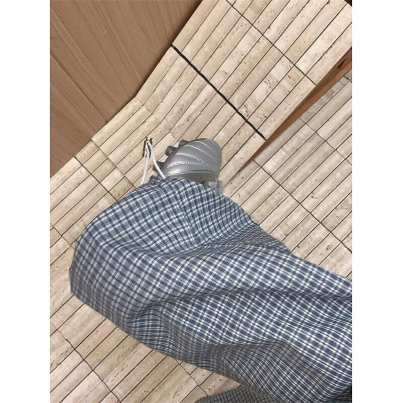 青少年2025夏季复古时髦可收口束脚阔腿格子休闲裤男KA116,男装休闲裤,星座1116A（原606A-3）