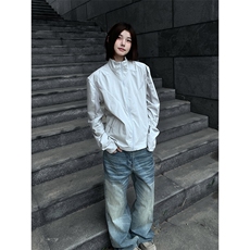 春夏款高品质冰感速干防晒服休闲户外运动外套透气弹力机能风夹克，男装防晒衣，电商A486-1