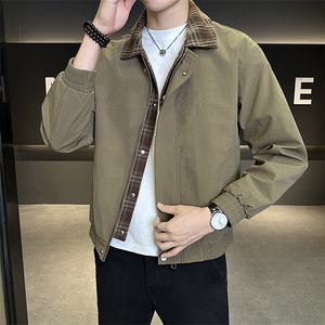 JK890-P88 直播高品质男士休闲外套ins潮26年春季新款男装夹克男图片