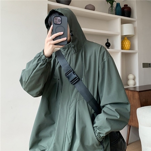 GENIOLAMODE秋冬季男士棉服保暖户外登山三防冲锋衣宽松休闲夹克图片