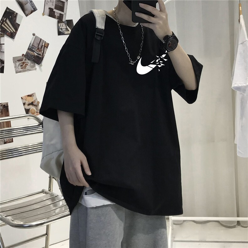 T001男女中性宽松短袖半截袖夏新男装TEE学生青少年圆领班服大码,男装T恤,星座115A(原星座507）