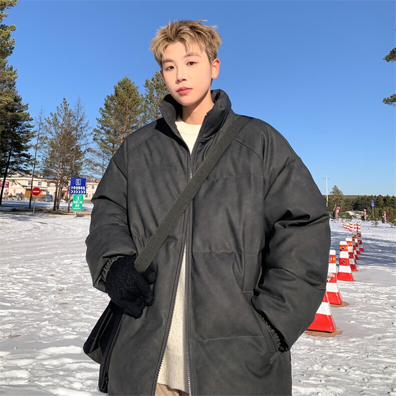 2025冬季新款外景现货1W件脏脏色皮棉衣M-5XHM24975-特P80，男装棉衣，电商A022