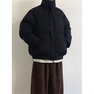 美拉德穿搭棉服男女秋冬季欧货立领面包服外套 MA120图片