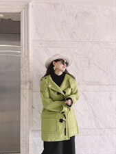 现货《双面羊绒》穿上上双面呢大衣。身体就如同呼吸般的自由。，其它，蓝衣可