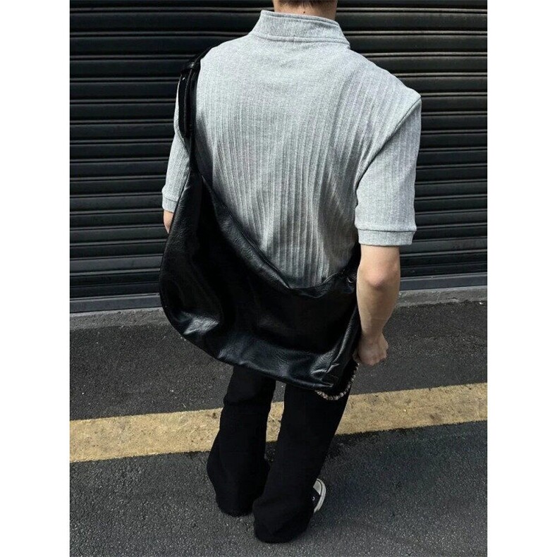DXT56LL-P43美式复古亨利领短袖t恤高级感痞帅半袖,男装T恤,星座1007（原301D）